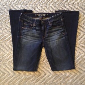 —2 for $35–AEO Skinny Kick Bootcut Jeans Sz 8